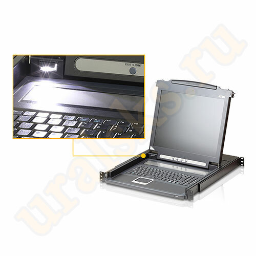 CL1000M-ATA-RG KVM Консоль 17" с интерфейсами PS/2, VGA