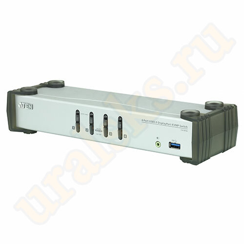 CS1914-AT-G Настольный KVM Переключатель DisplayPort, USB