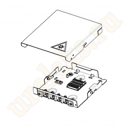 БОН-НП-4 Оптический бокс (кросс) настенный, пенал, до 4 портов