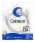 Cabeus PC-UTP-RJ45-Cat.6a-1m-LSZH Патч-корд UTP, категория 6a, 10G, неэкранированный, LSZH, 1 м, серый