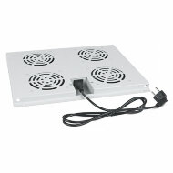 Cabeus TRAY-60 Модуль вентиляторный с 4-я вентиляторами для установки в напольные шкафы серии SH-05C, ND-05C глубиной 600мм Cabeus TRAY-60 Модуль вентиляторный с 4-я вентиляторами для установки в напольные шкафы серии SH-05C, ND-05C глубиной 600мм