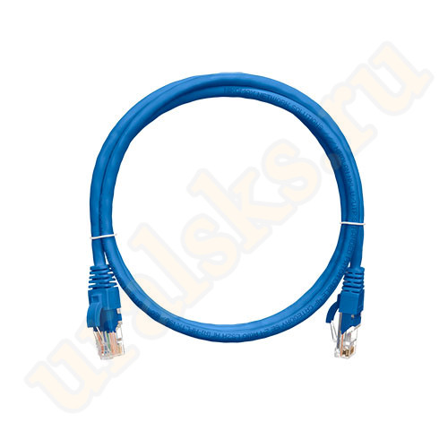 NMC-PC4UD55B-015-C-BL Коммутационный шнур NIKOMAX, U/UTP, категории 5e, LSZH, 1.5м, синий