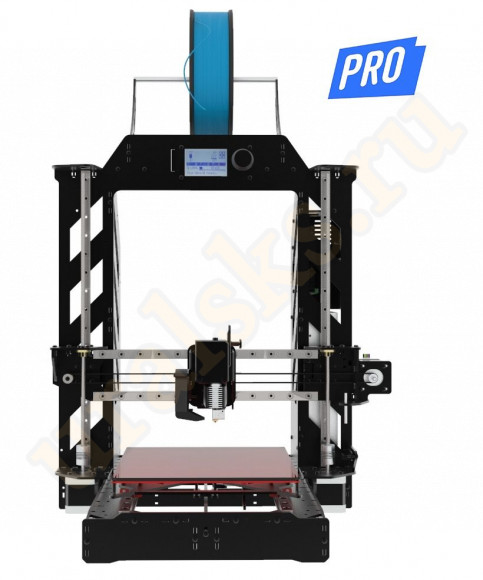 Prusa i3 Steel PRO 3D принтер на рельсах