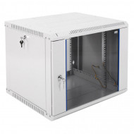 Настенный телеком шкаф разборный 9U (600x650) дверь стекло Настенный телеком шкаф разборный 9U (600x650) дверь стекло