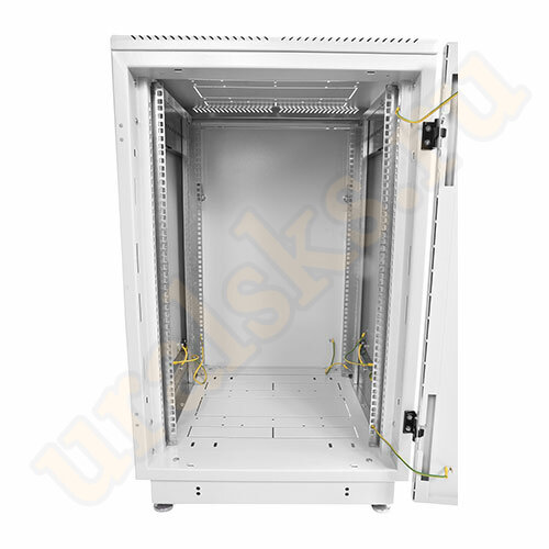 ШТК-М-18.6.6-1ААА Шкаф телекоммуникационный 18U 600x600 дверь со стеклом