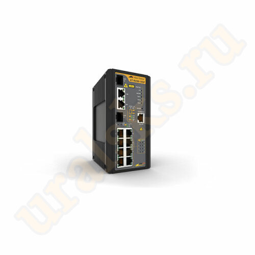AT-IS230-10GP-80 Коммутатор Industrial managed PoE+ switch, 8 - 10/100/1000TX PoE+ ports and 2 - 100/1000X SFP combo