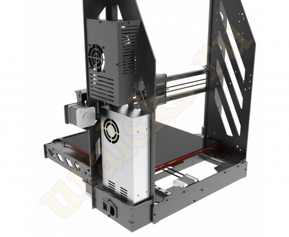 BiZon Prusa i3 Steel PRO 300х300 мм 3D принтер на рельсах BiZon Prusa i3 Steel PRO 300х300 мм 3D принтер на рельсах