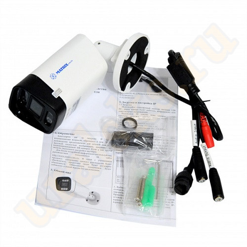 MT-CM3.0IP20X POE D-LED audio (2.8mm) Цветная 3.0MP 20 к./сек., 2.0MP 25 к./сек., уличная цилиндрическая IP сетевая камера M130698