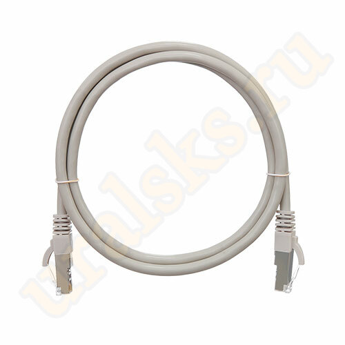 NMC-PC4SE55B-075-C-GY Коммутационный шнур NIKOMAX экранированный, категории 6, LSZH, 7.5м