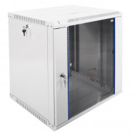 Настенный телеком шкаф разборный 12U (600x520) дверь стекло Настенный телеком шкаф разборный 12U (600x520) дверь стекло