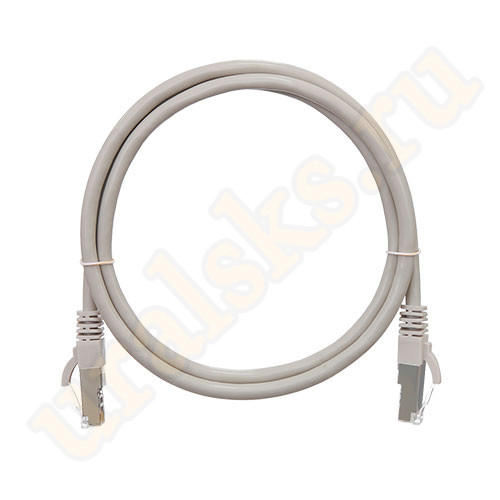 NMC-PC4SE55B-100-C-GY Коммутационный шнур NIKOMAX экранированный, категории 6, LSZH, 10м