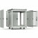RSRO-608012/GSGY Шкаф серверный напольный 12U 600x800 стеклянная дверь серый RSRO-608012/GSGY Шкаф серверный напольный 12U 600x800 стеклянная дверь серый