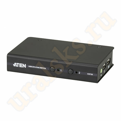 CS72D-AT Настольный KVM Переключатель DVI-D, USB
