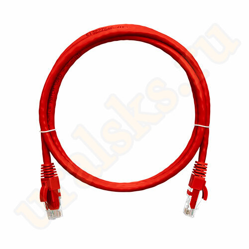 NMC-PC4UE55B-050-C-RD Коммутационный шнур NIKOMAX, U/UTP, категории 6, LSZH, 5м, красный