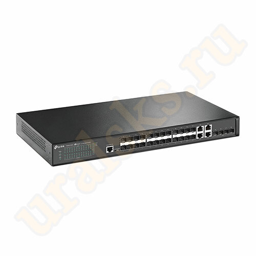 T2600G-28SQ JetStream Гигабитный управляемый коммутатор 2+ уровня на 24 SFP-слота и 4 SFP+ слота