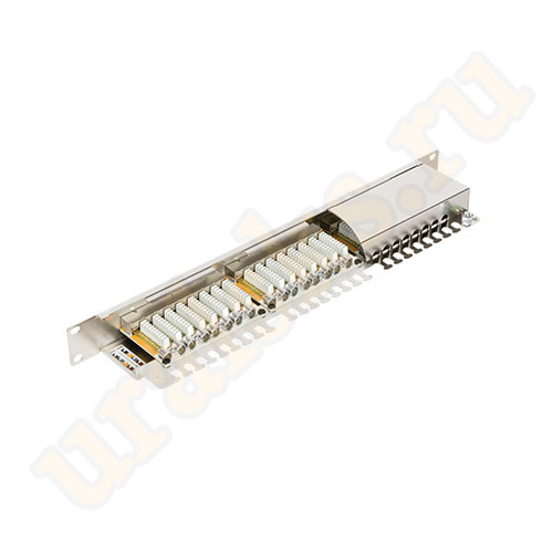 NMC-RP24SE2-1U-MT Патч-панель NIKOMAX экранированная , 24 порта, 19", 1U, категория 6