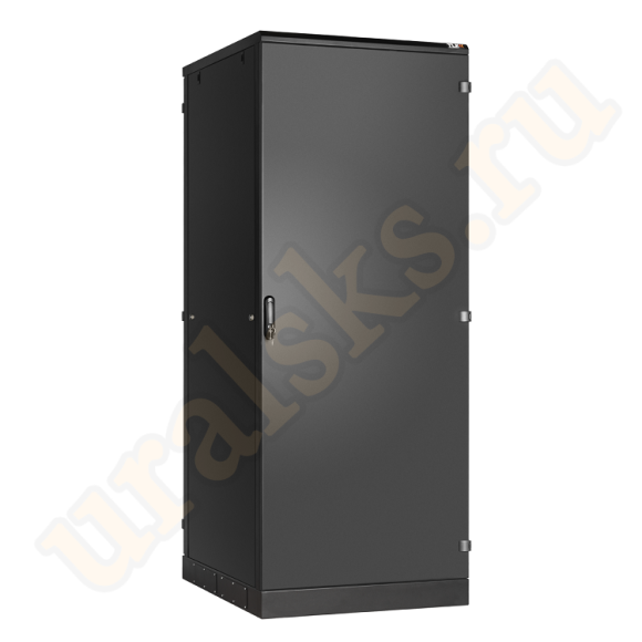 TFA-428010-MMMM-BK Напольный шкаф 19", 42U, металлическая дверь, Ш800хВ2060хГ1000мм, в разобранном виде, черный