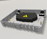 Оптический бокс (кросс) настенный, пенал, до 16 портов Оптический бокс (кросс) настенный, пенал, до 16 портов