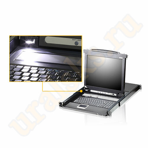 CL5708N-ATA-RG KVM Консоль 19" с интерфейсами VGA, USB (SPHD), PS/2