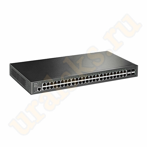T2600G-52TS (TL-SG3452) JetStream 48-портовый управляемый коммутатор 2 уровня 4 SFP-слота