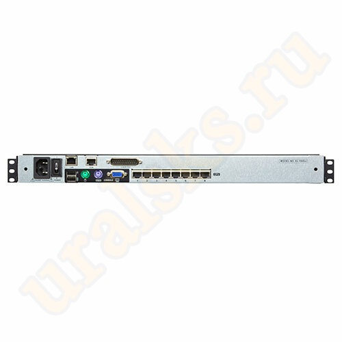 KL1508AiN-AXA-RG KVM Консоль с переключателем 19" с интерфейсами VGA, USB, PS/2