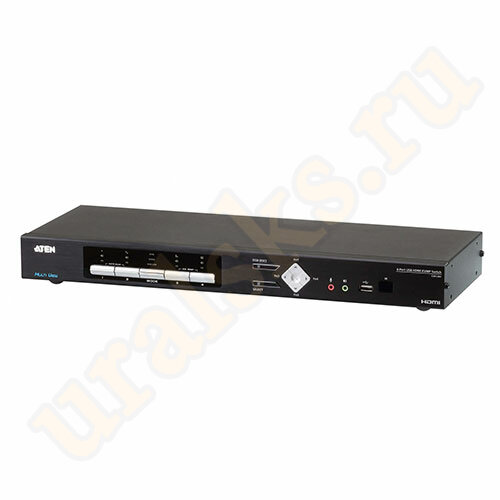 CM1284-AT-G Настольный KVM Переключатель HDMI, USB