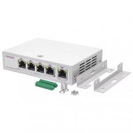PoE коммутатор/удлинитель интерфейса Ethernet 10/100/1000Mbs PEXT 1/4. 4 PoE выхода, 1 PoE вход, совм. с 802.3af/at, до -40С PoE коммутатор/удлинитель интерфейса Ethernet 10/100/1000Mbs PEXT 1/4. 4 PoE выхода, 1 PoE вход, совм. с 802.3af/at, до -40С