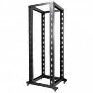 Открытая стойка 19" 22U, двухрамная, DK-2-22, высота 1187мм, глубина до 900мм, черная, RackPro Открытая стойка 19" 22U, двухрамная, DK-2-22, высота 1187мм, глубина до 900мм, черная, RackPro