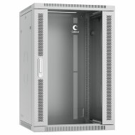 Шкаф телекоммуникационный настенный 19" 18U 600x350x901mm (ШхГхВ) дверь стекло Cabeus Шкаф телекоммуникационный настенный 19" 18U 600x350x901mm (ШхГхВ) дверь стекло Cabeus