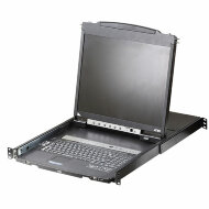 CL5816N-ATA-RG KVM Консоль с переключателем 19" с интерфейсами VGA, USB (SPHD), PS/2 CL5816N-ATA-RG KVM Консоль с переключателем 19" с интерфейсами VGA, USB (SPHD), PS/2