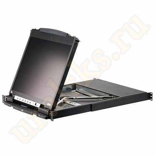 CL5816N-ATA-RG KVM Консоль с переключателем 19" с интерфейсами VGA, USB (SPHD), PS/2