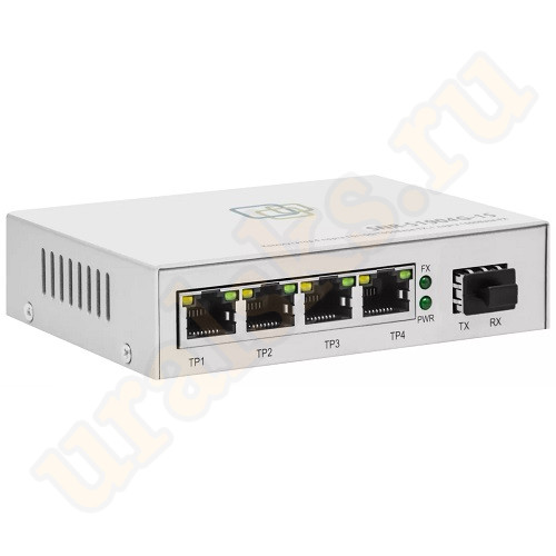 SNR-S1904G-1S Неуправляемый коммутатор 5 портов (1 порт SFP)