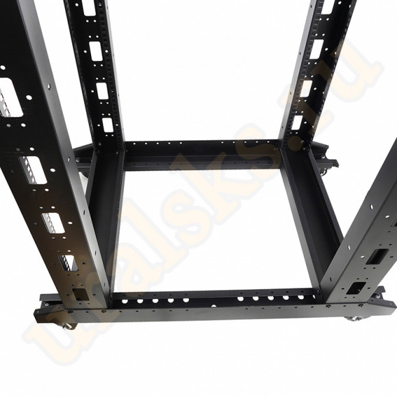 DK-2-42 Открытая стойка 19" 42U, двухрамная, высота 2076мм, глубина до 900мм, черная, RackPro DK-2-42 Открытая стойка 19" 42U, двухрамная, высота 2076мм, глубина до 900мм, черная, RackPro