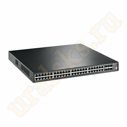 T3700G-52TQ JetStream 52-портовый гигабитный управляемый стекируемый коммутатор 3 уровня