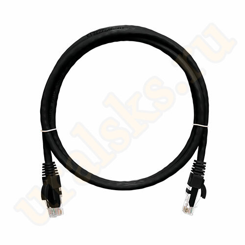 NMC-PC4UE55B-050-C-BK Коммутационный шнур NIKOMAX, U/UTP, категории 6, LSZH, 5м, черный