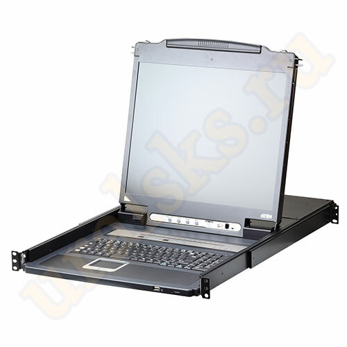 CL5708IN-ATA-RG KVM Консоль с переключателем 19" с интерфейсами VGA, USB, PS/2