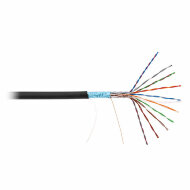 EC-UF010-5-PE-BK-3 Кабель NETLAN F/UTP 10 пар, Кат.5, внешний, PE -40, 305м EC-UF010-5-PE-BK-3 Кабель NETLAN F/UTP 10 пар, Кат.5, внешний, PE -40, 305м