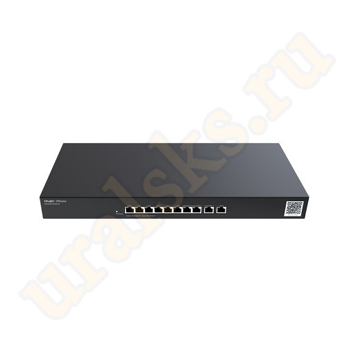 RG-EG310GH-E Маршрутизатор Ruijie - Reyee, LAN - 6 x 1 Гб/с, WAN - 1 x 1 Гб/с, RJ-45 - 3 x 1 Гб/с, чёрный