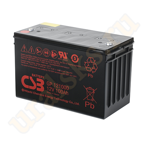 GP121000 Аккумуляторная батарея CSB 12 В, 100 Ач